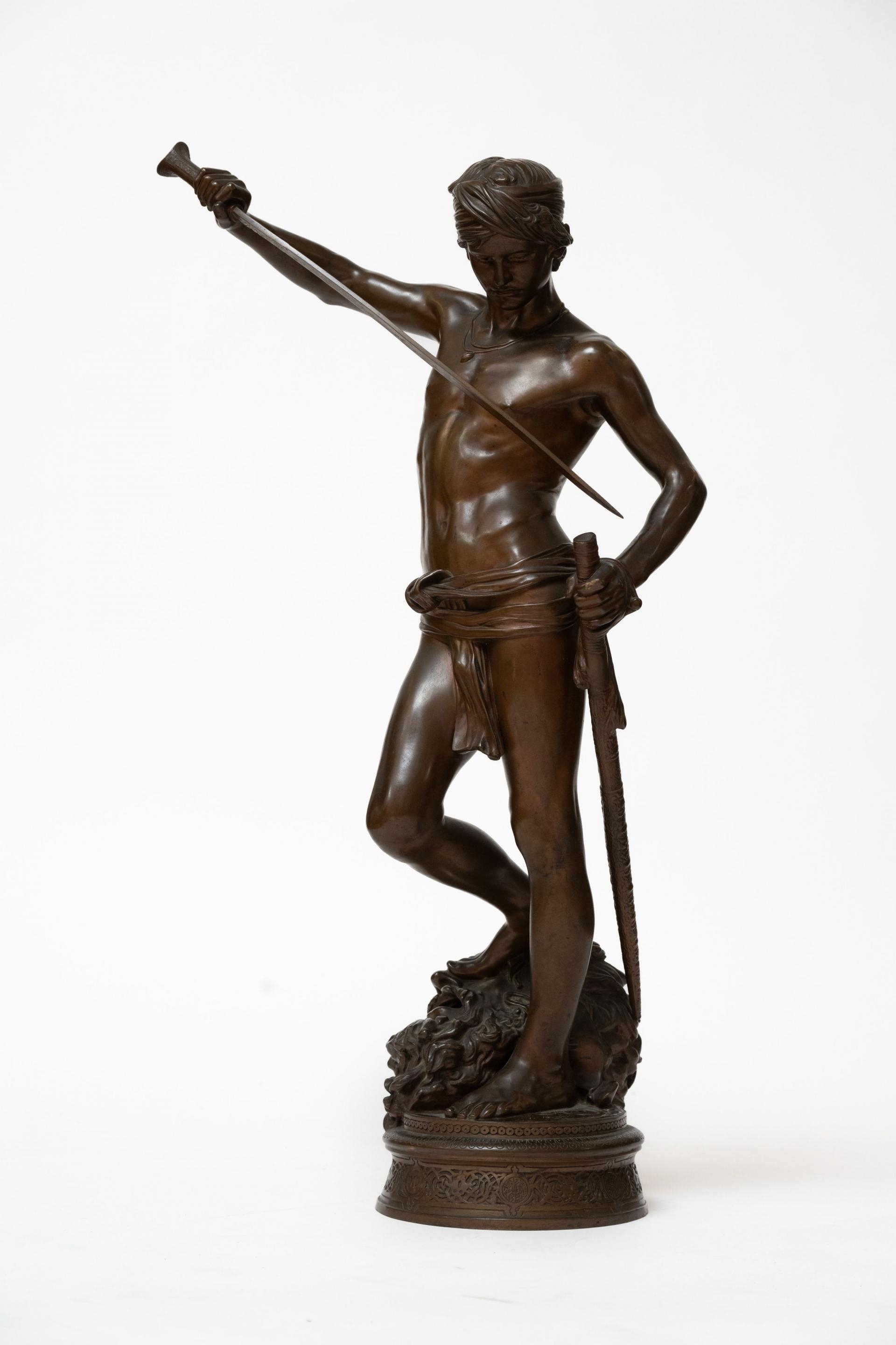 Marius-Jean-Antonin Mercié | David (1872) | MutualArt