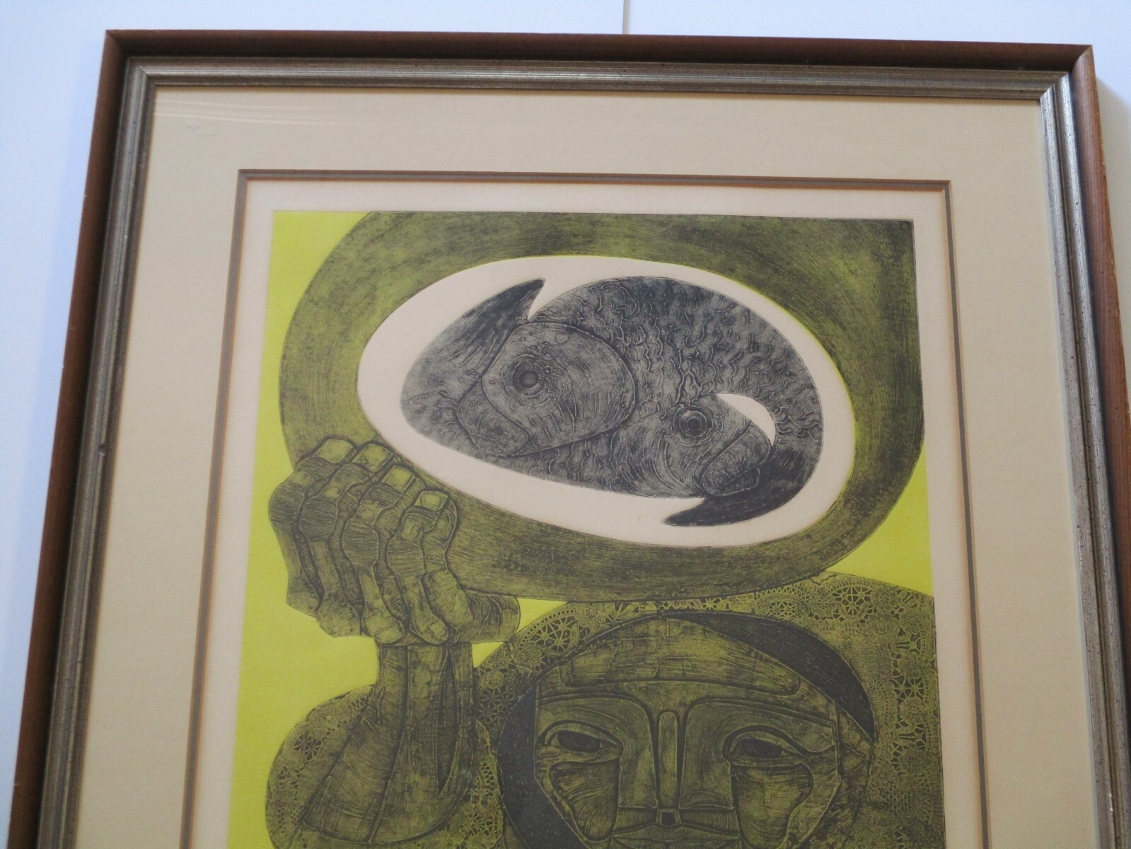 Dumas | Jorge Dumas Etching Abstract Expressionism Fish Cubist Cubism ...