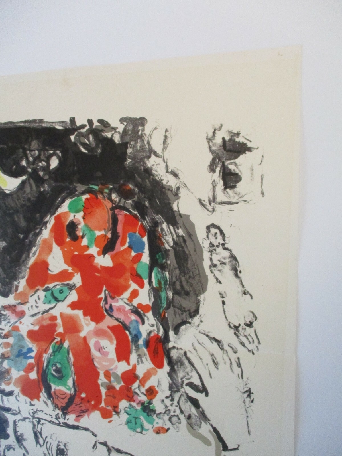 Marc Chagall | VINTAGE MARC CHAGALL LITHOGRAPH ABSTRACT EXPRESSIONISM ...