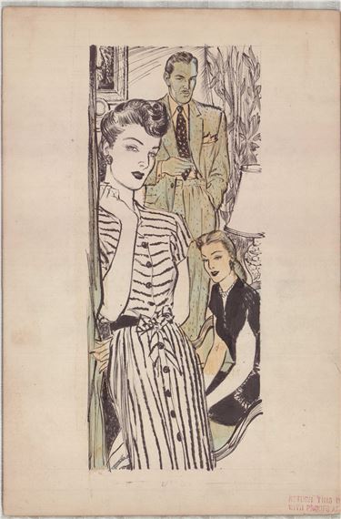 Wayne Hall | Wayne Hall Pen & Ink & Color Illustration One of the ...