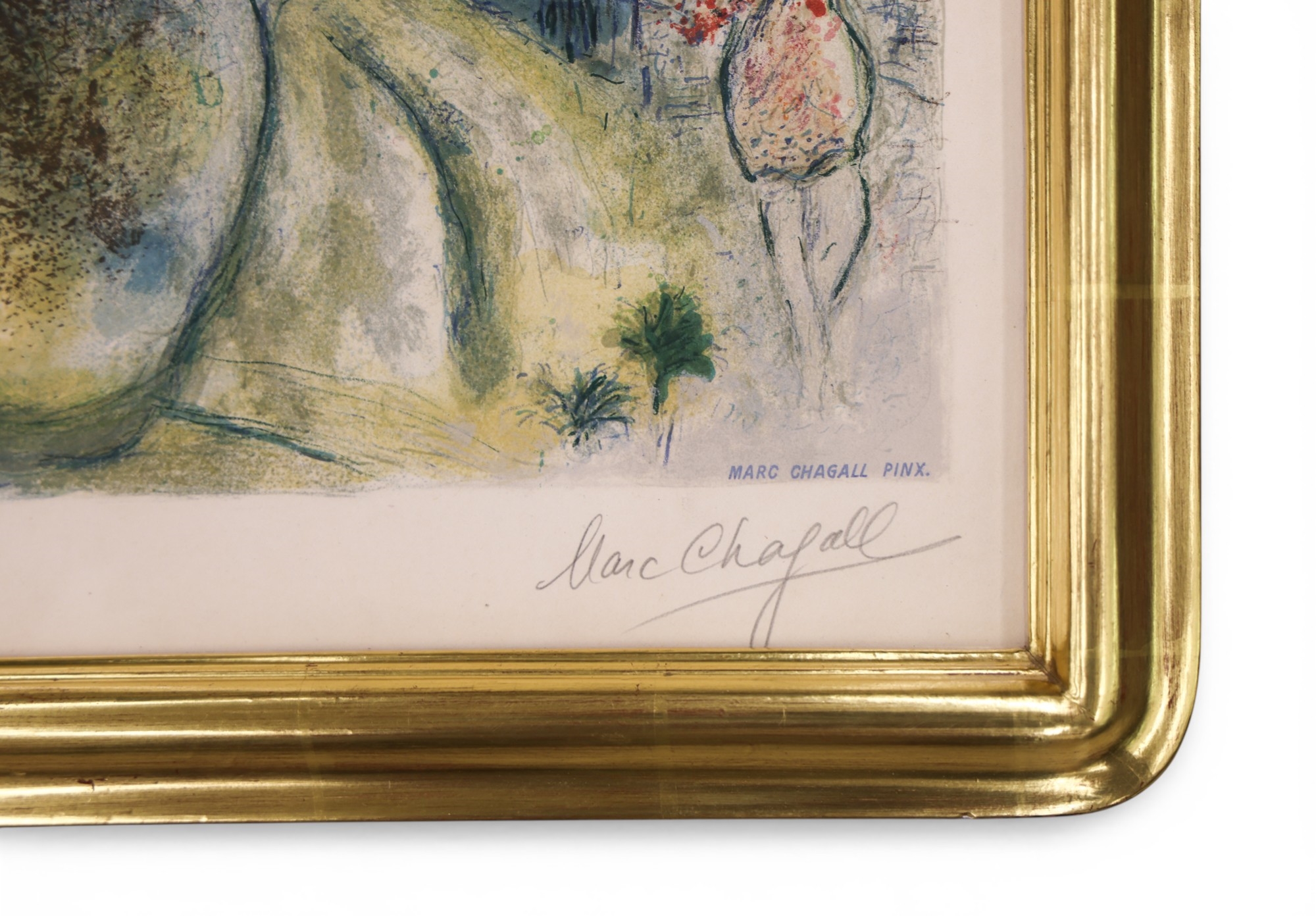 Marc Chagall | Roses et Mimosas (1967) | MutualArt