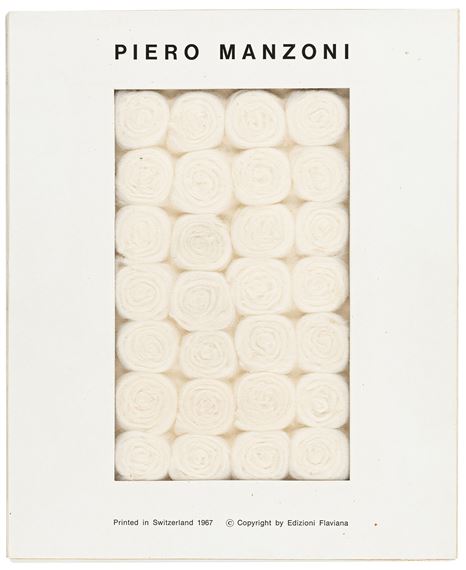 Piero Manzoni | Batuffoli de ovatta (1967) | MutualArt