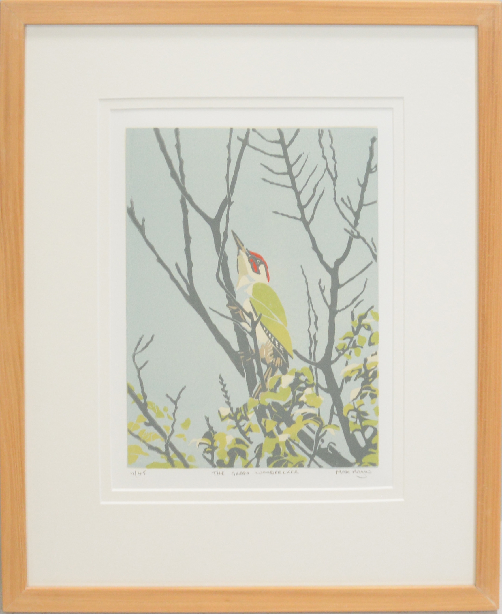 Max Angus | The Green Woodpecker, and Willow Tits | MutualArt