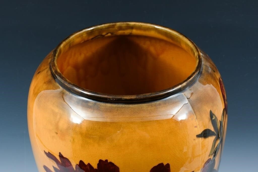 George Jones | MONUMENTAL GEORGE JONES MADRAS WARE MAJOLICA VASE (1890 ...