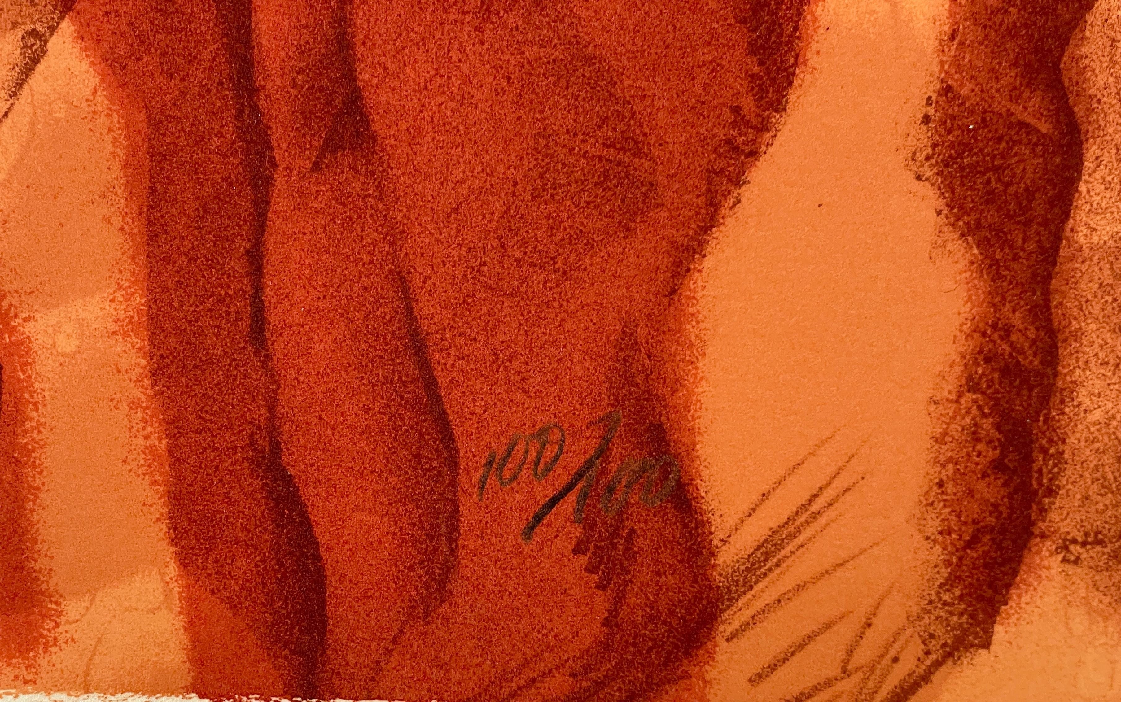 Artwork by Merrill Mahaffey, Entrada, Made of Lithograph