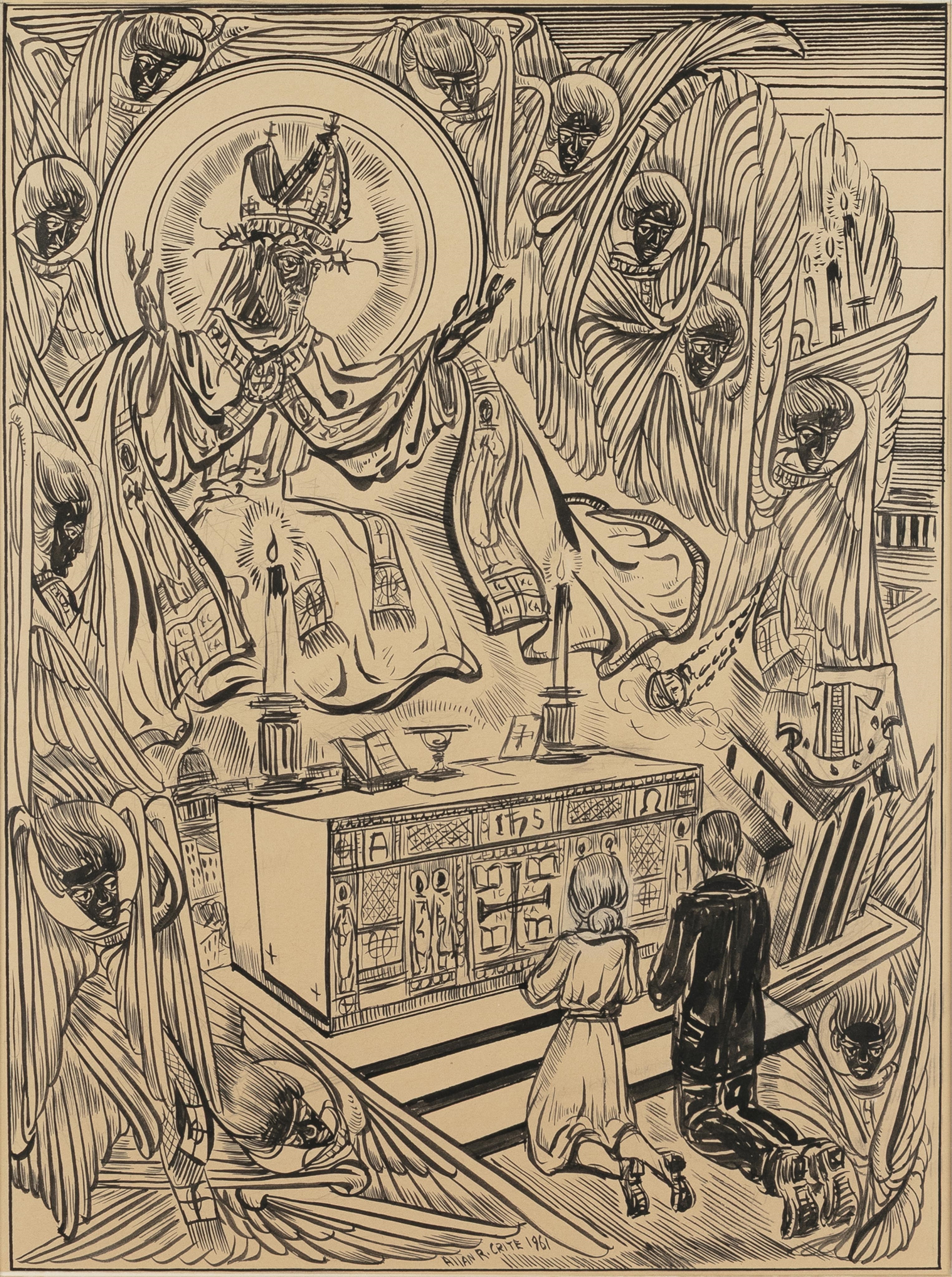 Allan Rohan Crite | untitled (1961) | MutualArt