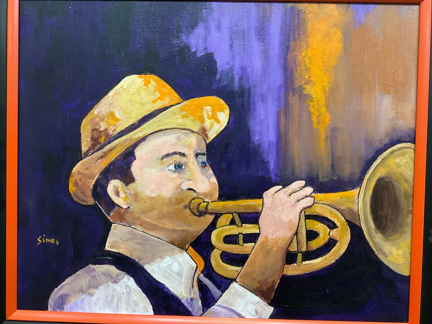 Bill Sines | Two Musician Portraits | MutualArt