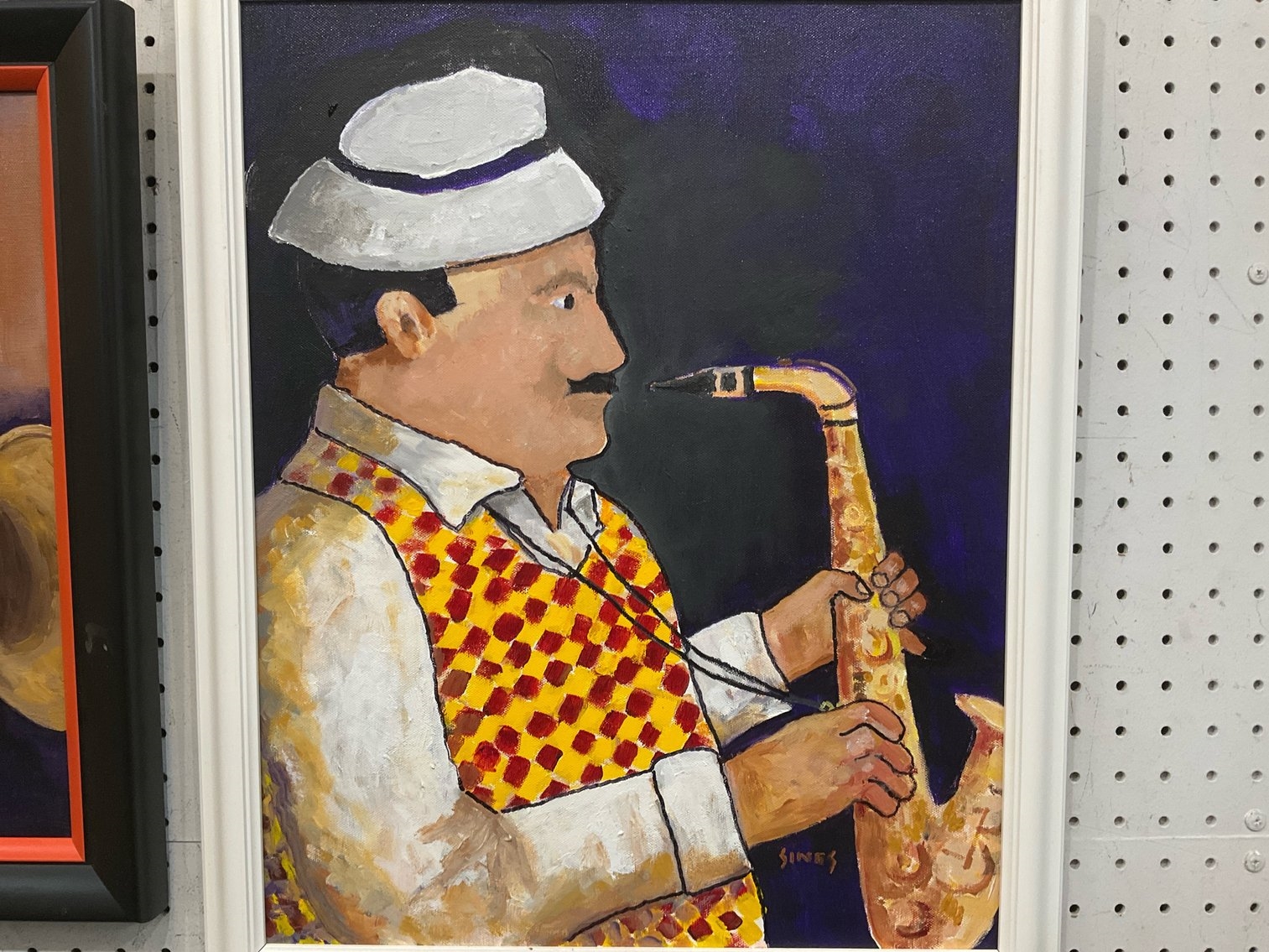 Bill Sines | Two Musician Portraits | MutualArt