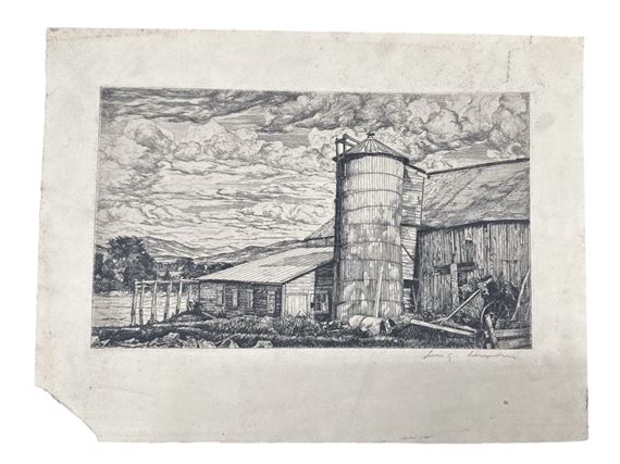 Vermont Pastoral - Luigi Lucioni