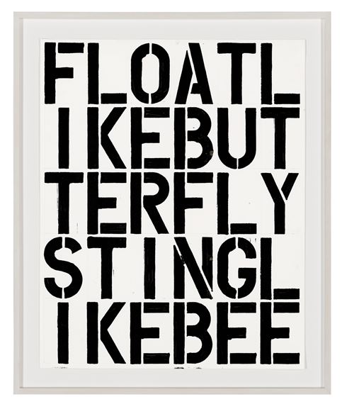 Christopher Wool | Absent without Leave (1993) | MutualArt