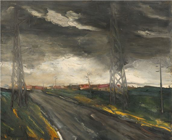 Maurice de Vlaminck | Les toits rouges (1945) | MutualArt