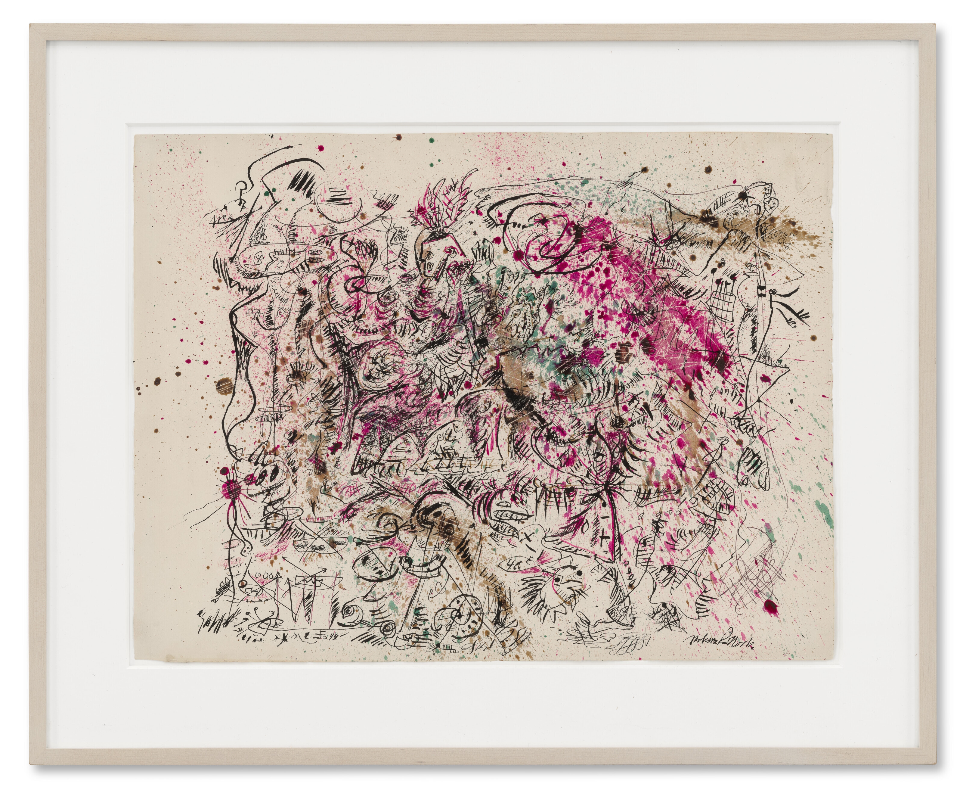 Jackson Pollock | Untitled (1944) | MutualArt