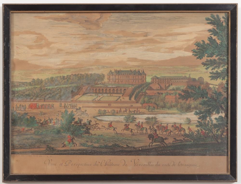 Israël Silvestre | Chateau de Monceaux and Chateau de Versailles, c ...