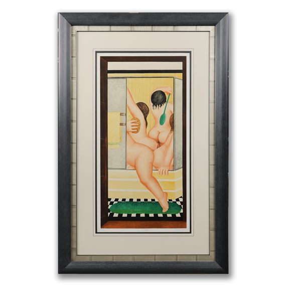Beryl Cook | A BATHROOM | MutualArt