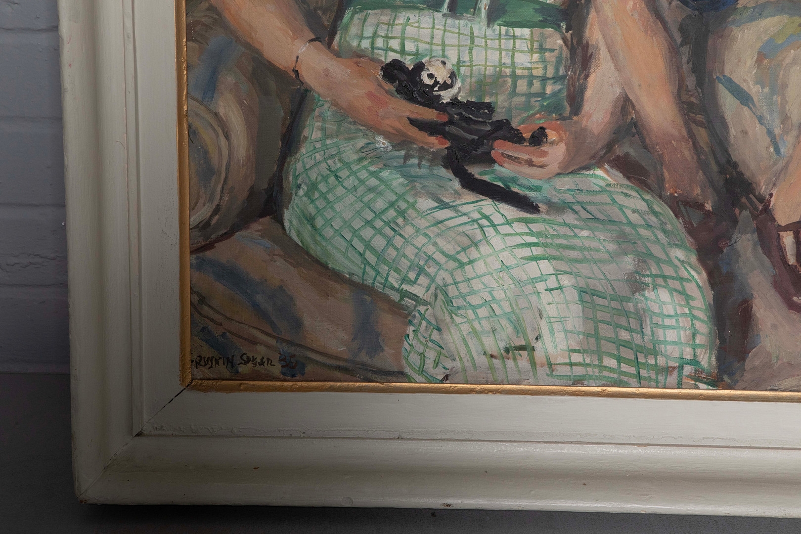 Ruskin Spear | MRS WILLIAM ENDERBY WITH ROO (35) | MutualArt