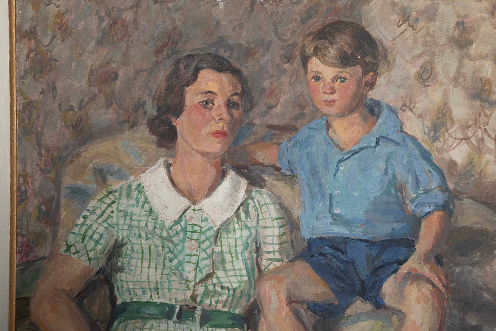 Ruskin Spear | MRS WILLIAM ENDERBY WITH ROO (35) | MutualArt