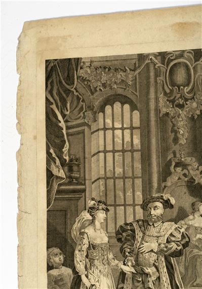 William Hogarth | Henry VIII and Anne Bullen (Circa 1801) | MutualArt