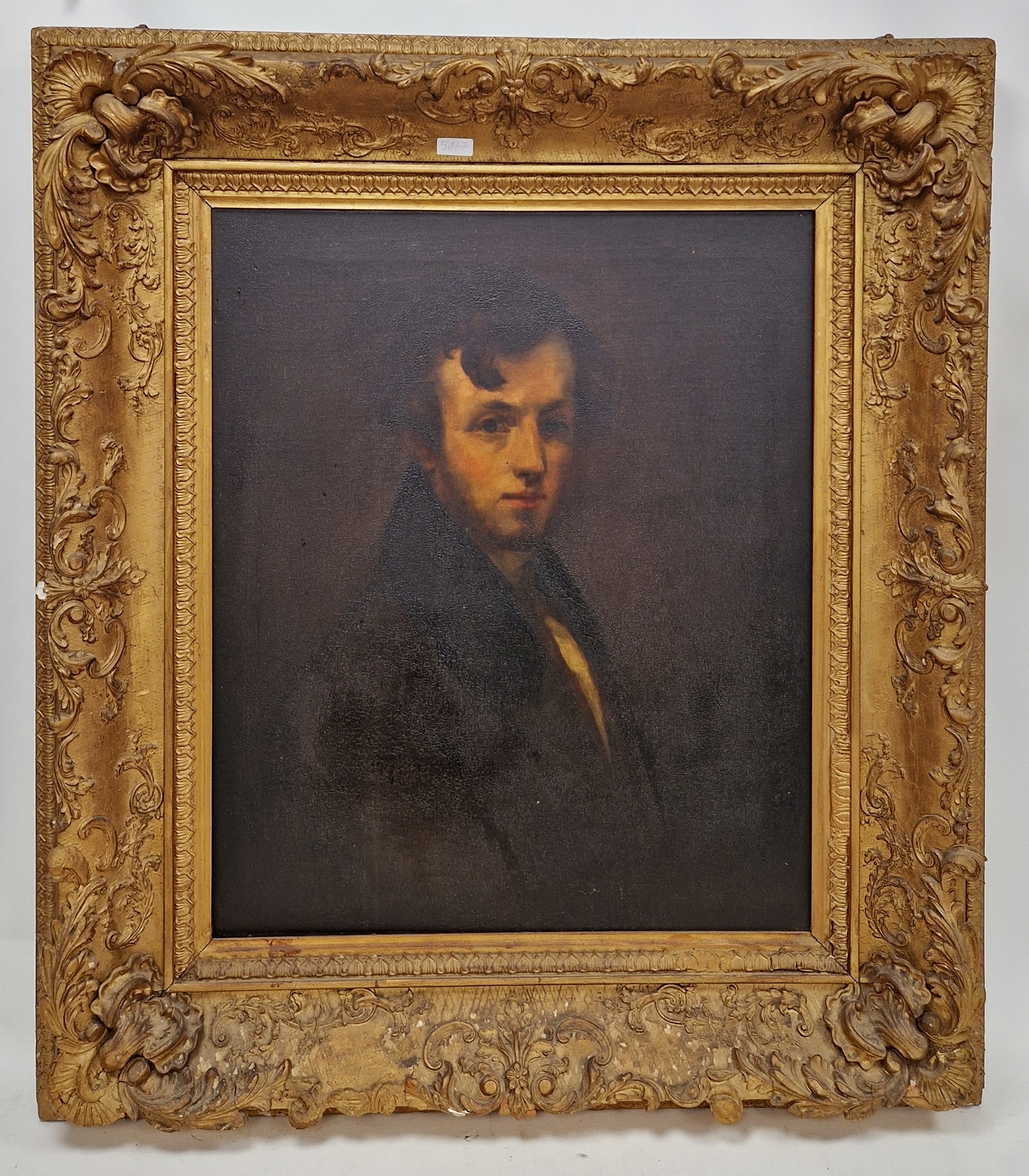 English School, 19th Century | Half-length portrait of a young ...