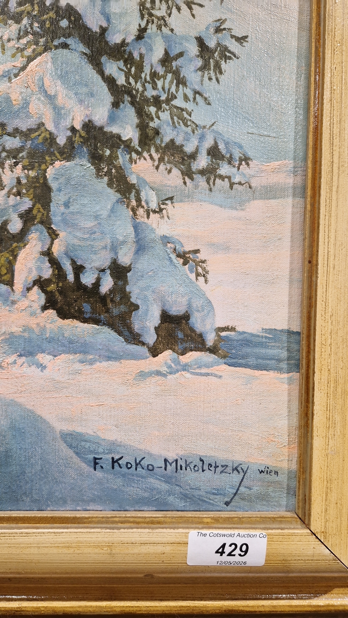 Friedrich Albin Koko-Micoletzky | Oil on canvas Austrian Tyrol (1951 ...