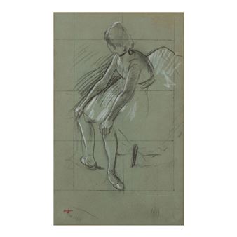 Danseuse assise
