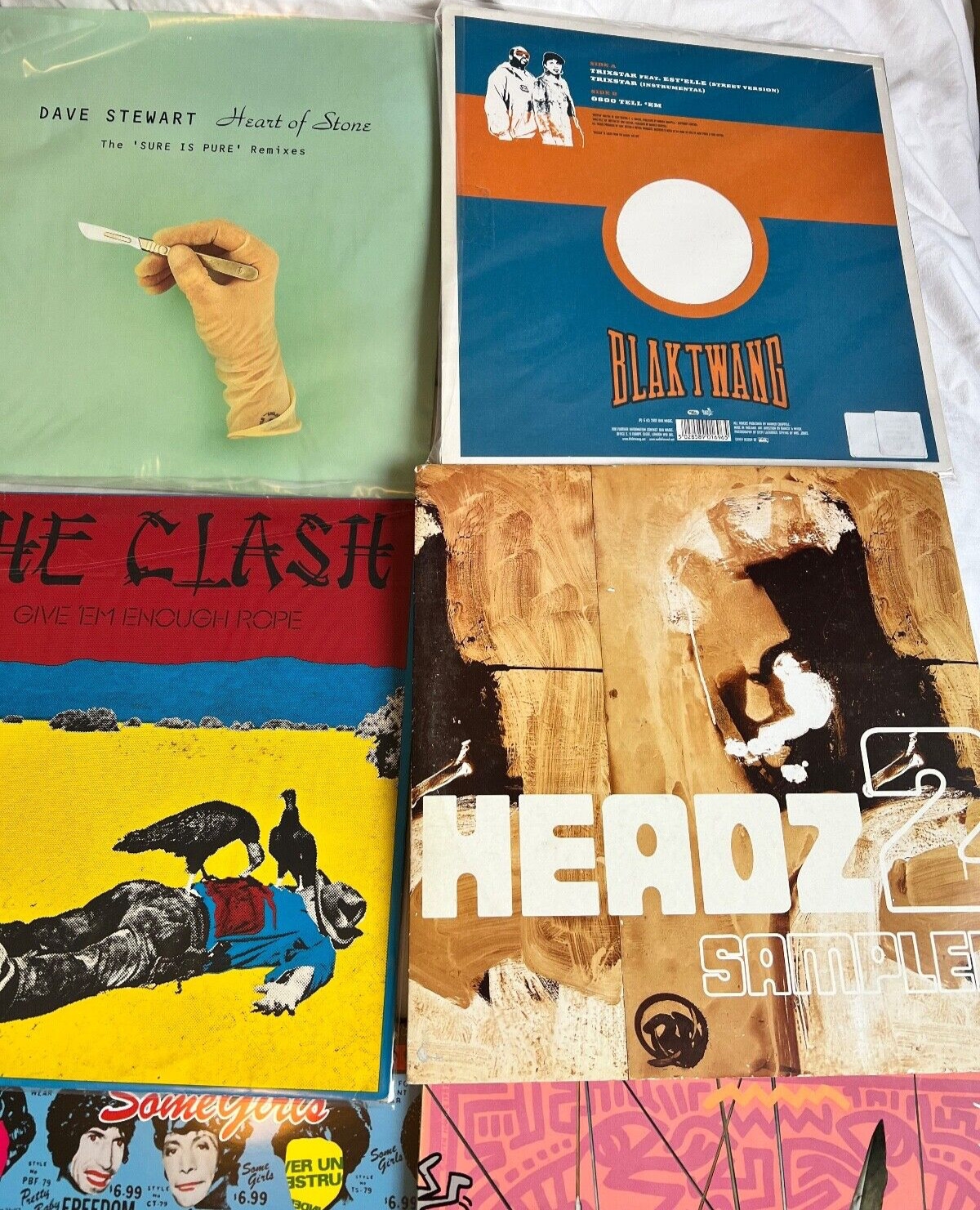 Andy Warhol | Huge Lot of 21 x Rare 12 & 7 Artist Vinyl, Hirst, Banksy ...