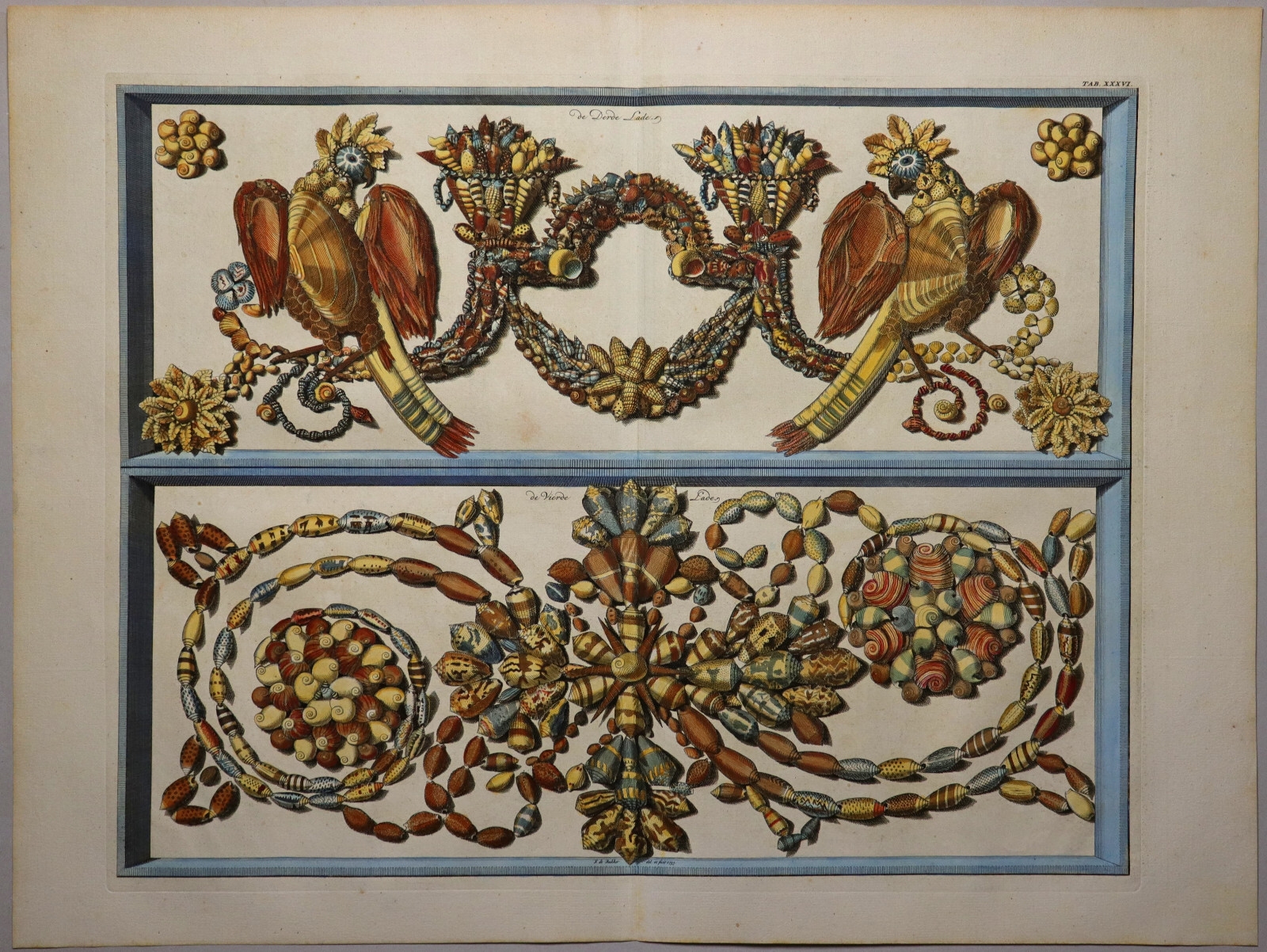 Albertus Seba | Ornaments Made Of Shells (1758) | MutualArt