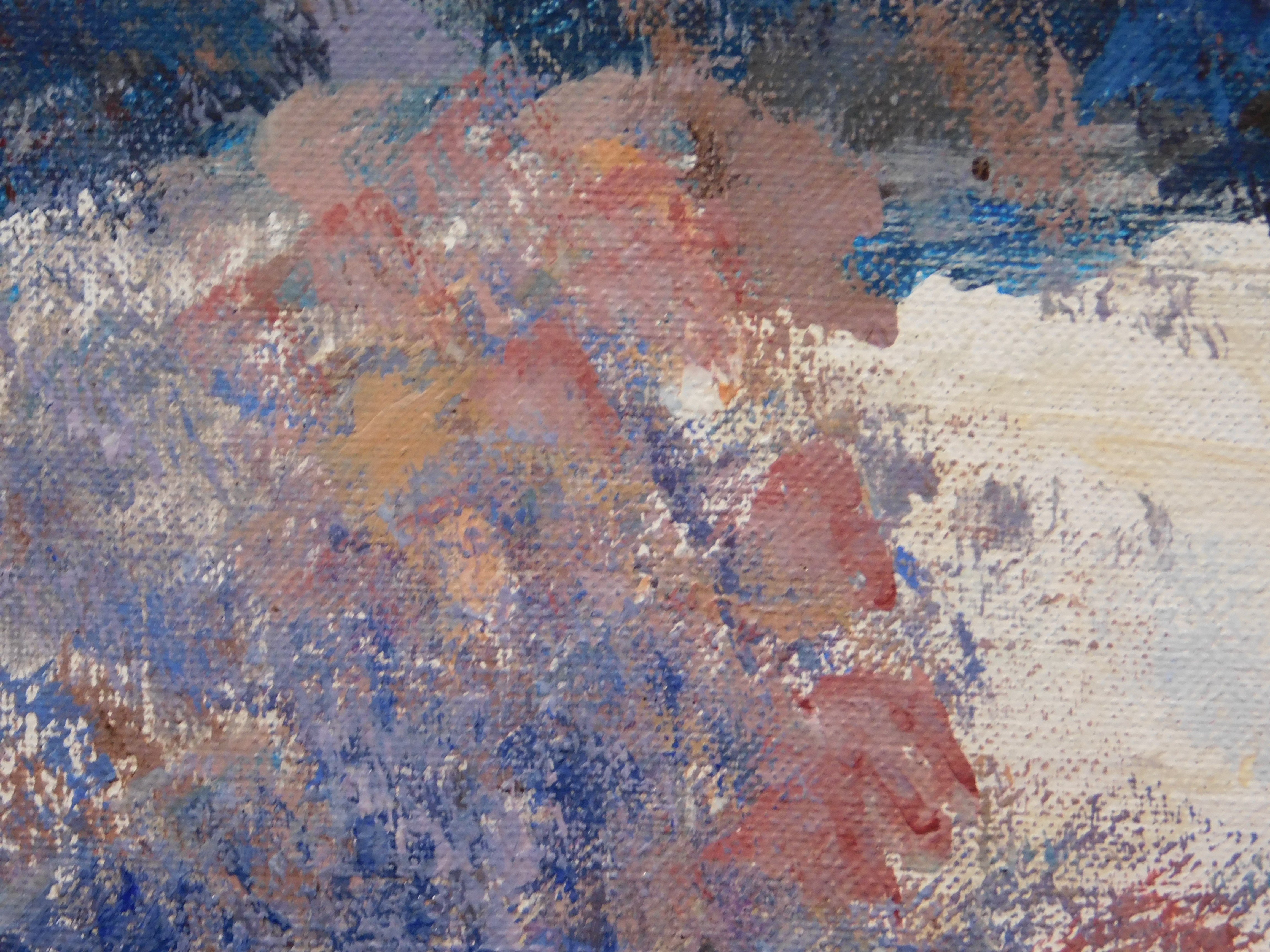 Carl Robert Holty | Impressionist Winter Landscape | MutualArt