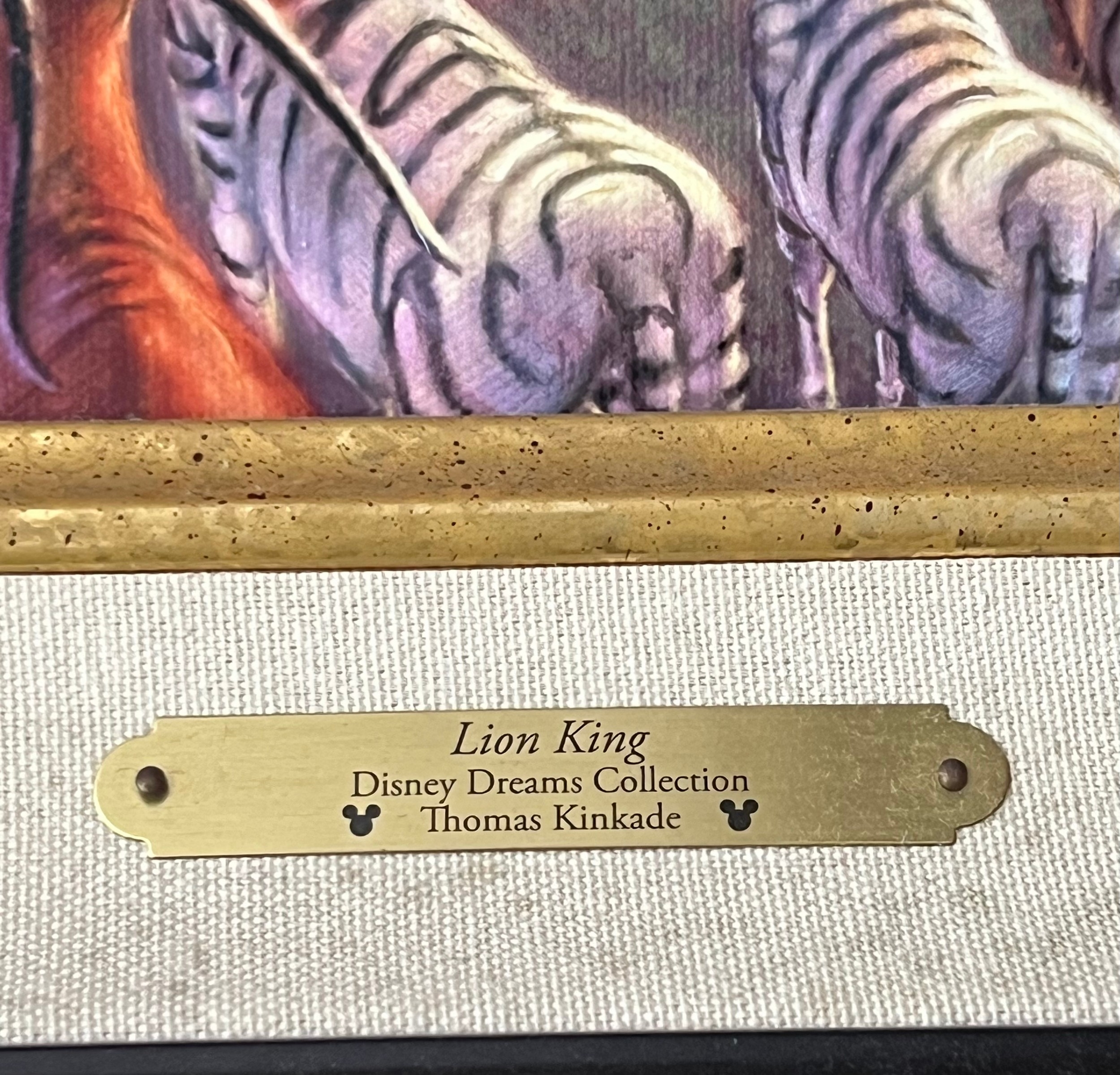 Thomas Kinkade | The Lion King | MutualArt