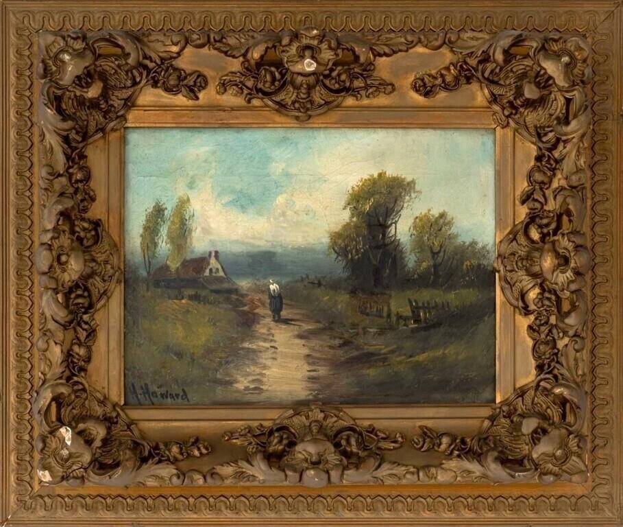 Hugh Huntington Howard | Figure Amongst a Landscape Scene | MutualArt