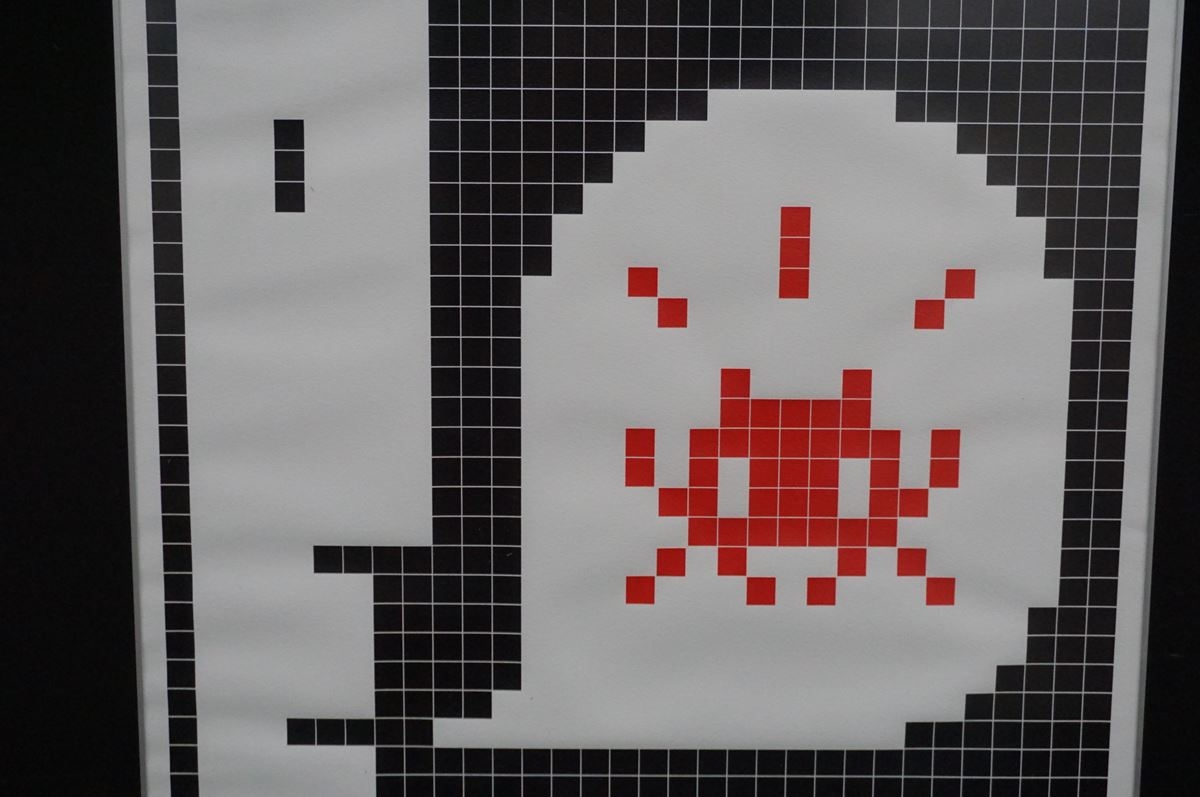 Space Invader | Alert (Red (1969) | MutualArt