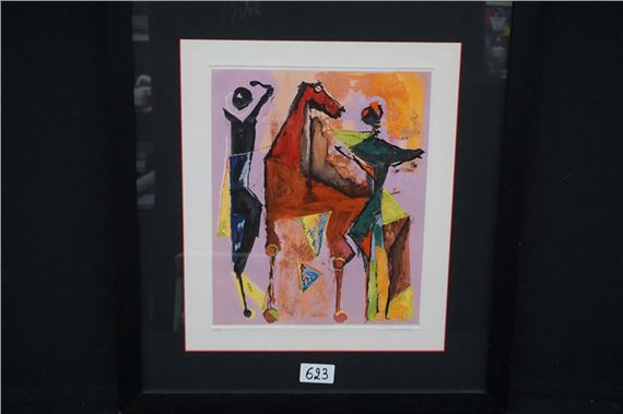 Marino Marini | Cavallo e cavaliere (1952) | MutualArt