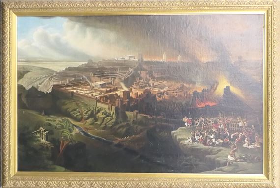 David Roberts | The Siege and Destruction of Jerusalem by the Romans ...