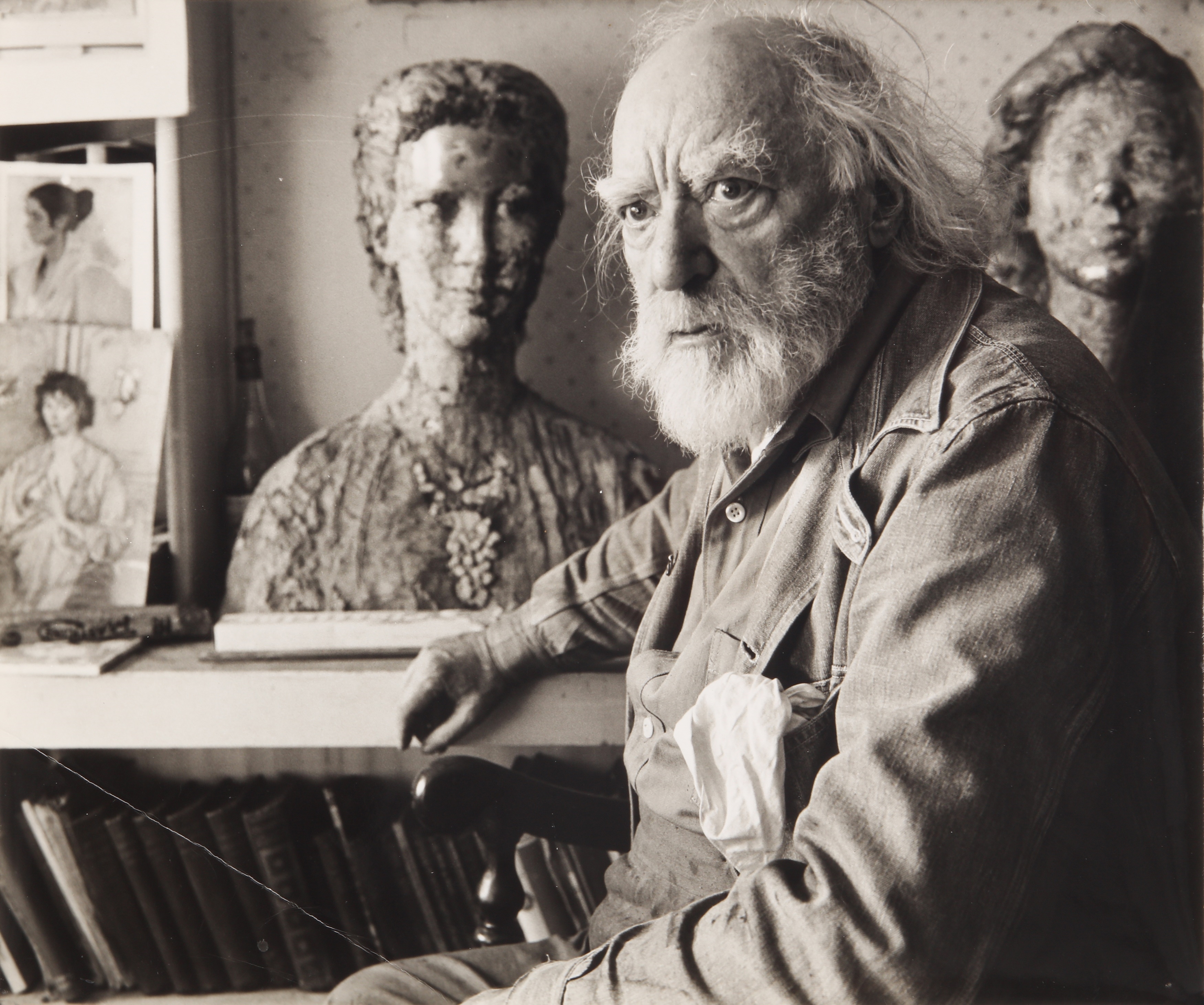 Ida Kar | Portraits of Artists Augustus John, 1959 & Sergei Konenkov ...
