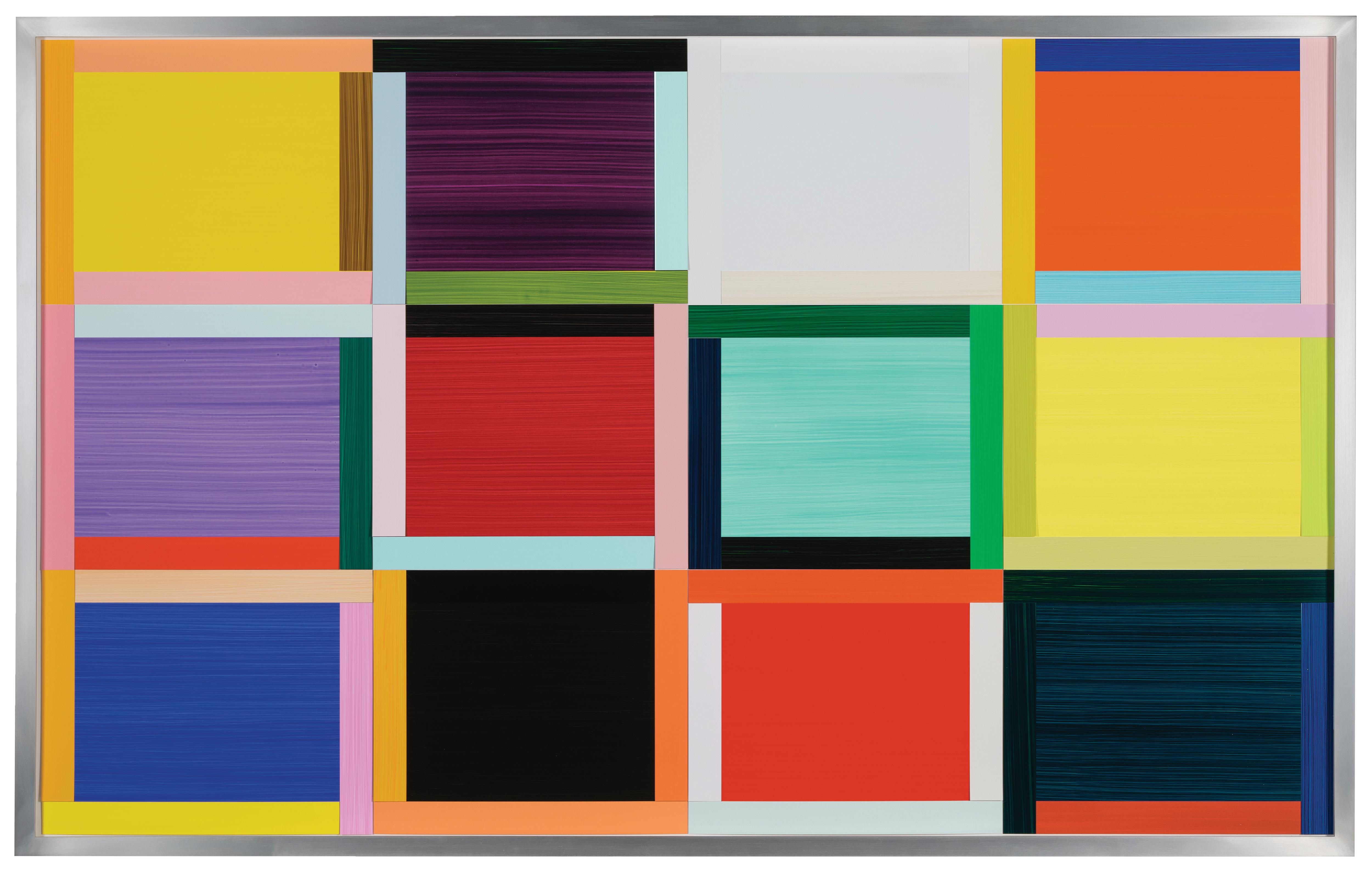 Imi Knoebel | Basel Fenster 1 Ed. (Entwurf 6 von 12 (2020) | MutualArt