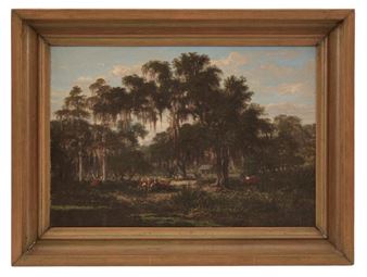 Cattle Along the Bayou, St. Tammany Parish