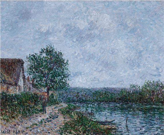 Gustave Loiseau | BORD DE RIVIÈRE, OISE (1900) | MutualArt