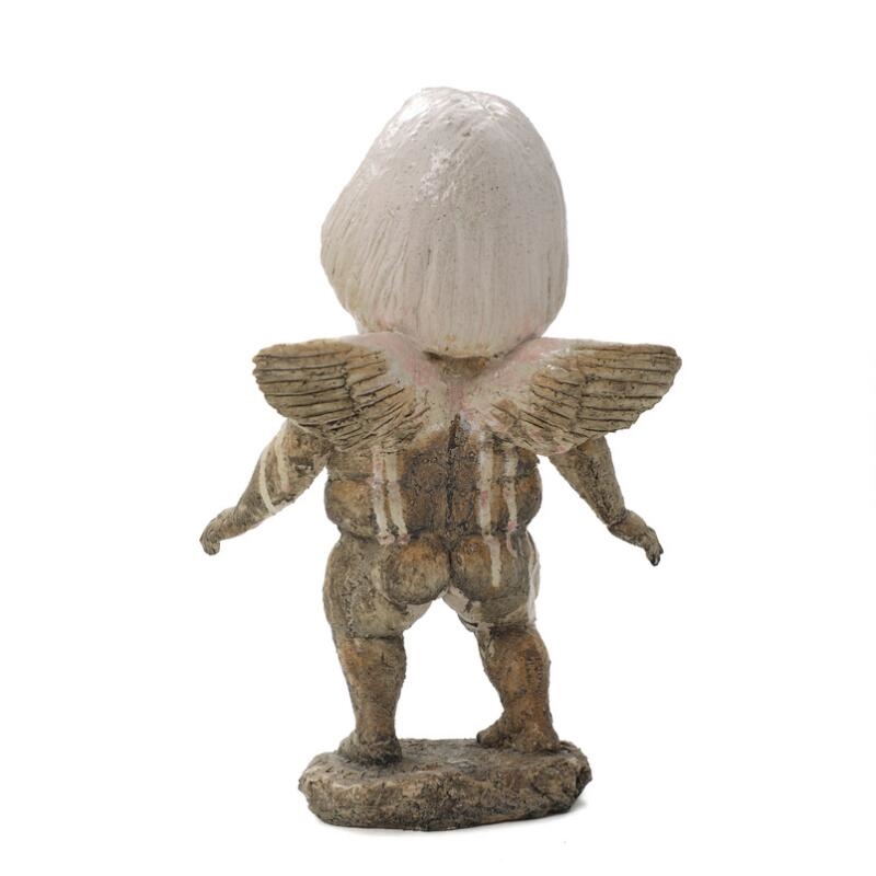 Lars Calmar | Naked man with angel wings | MutualArt