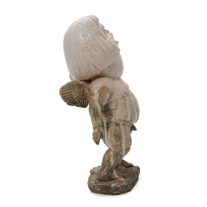 Lars Calmar | Naked man with angel wings | MutualArt
