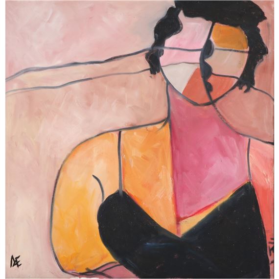 Mae Alice Engron | abstract female portrait | MutualArt