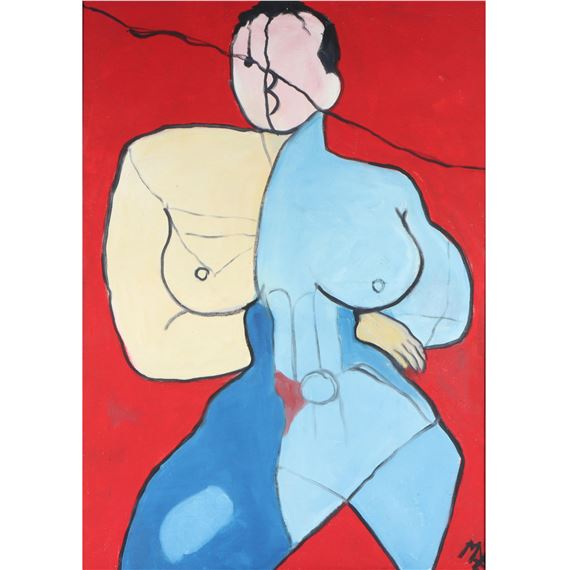 Mae Alice Engron | abstract figural | MutualArt