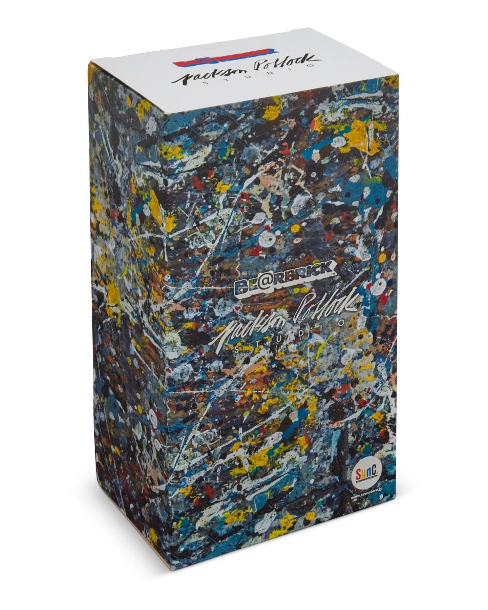 Jackson Pollock | BE@RBRICK Studio figure 400 (2016) | MutualArt