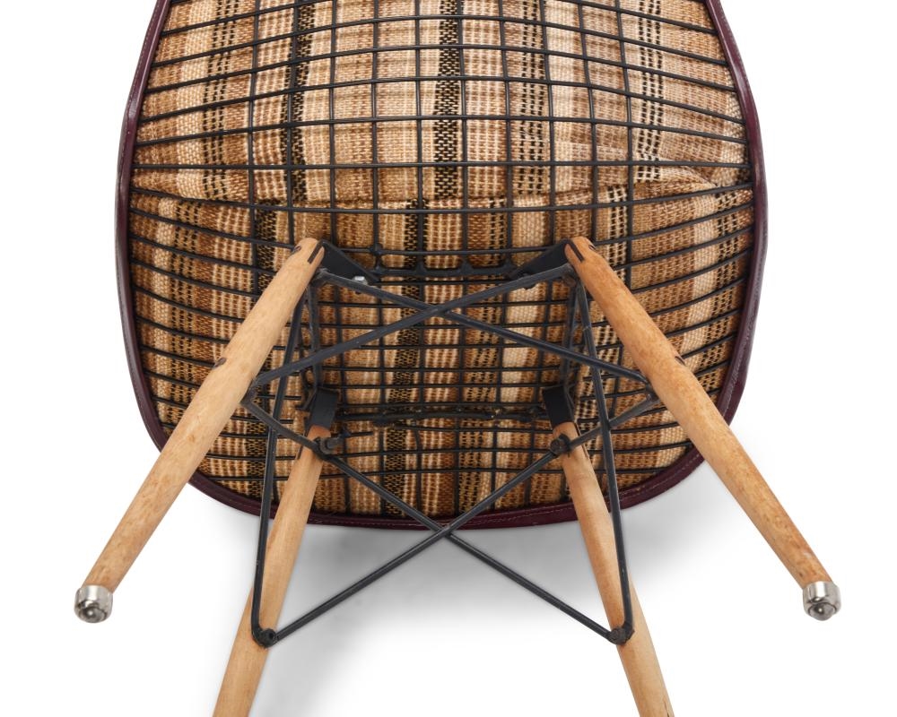 Ray Eames | An Eiffel Tower rocker and two shell side chairs (Late 20th ...