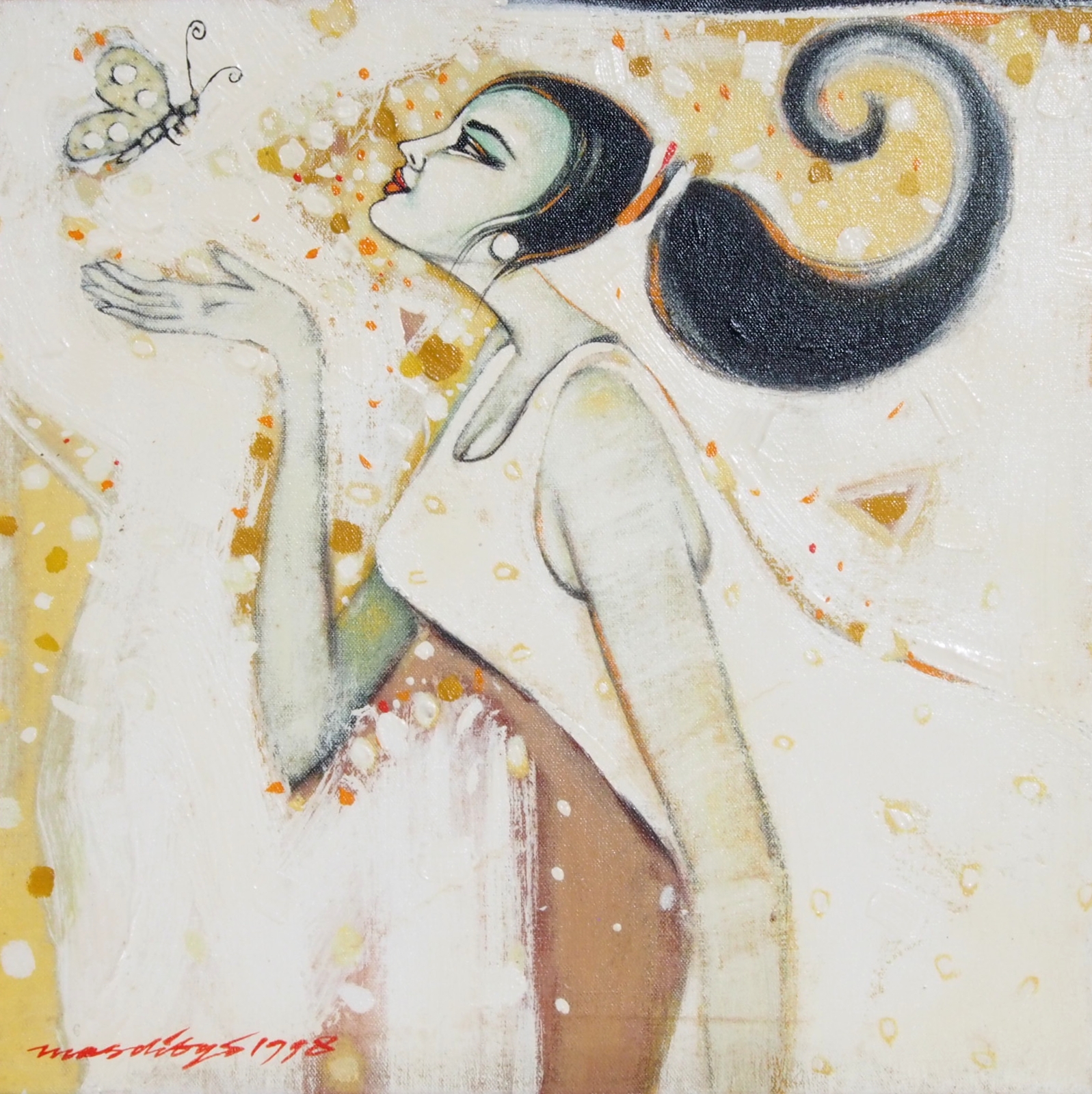 Mas Dibyo | Berpuisi Tentang Rama-rama (1998) | MutualArt