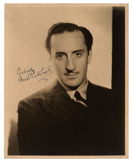 Basil Rathbone | Basil Rathbone Signed Photograph | MutualArt