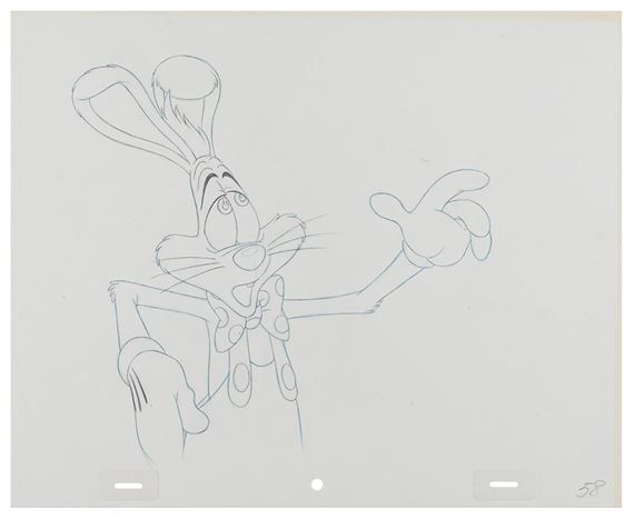 Walt Disney Studios | Roger Rabbit production drawing from Who Framed ...