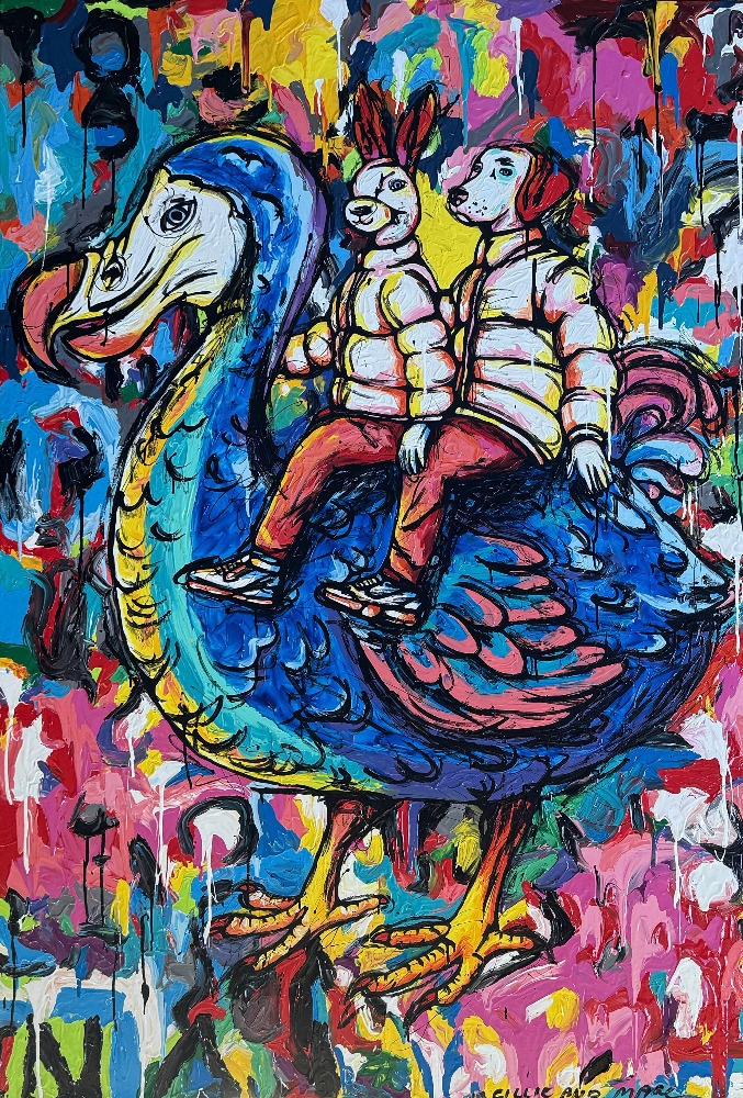 Gillie & Marc Schattner | Dodo Riders | MutualArt