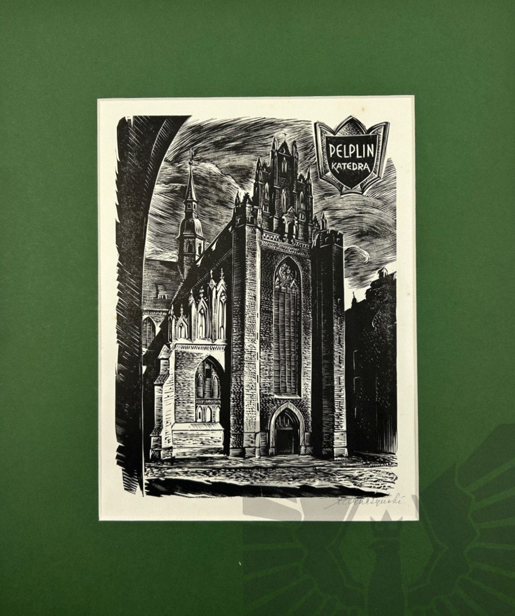 Stanislaw Raczynski | woodcut from the series Monuments of Poland ...