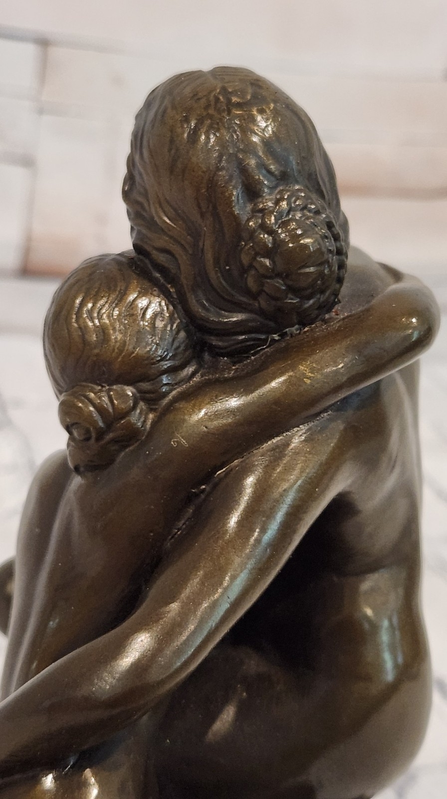 Cesaro | Mother Child Statue Emotional Family Sculpture Decor Art (2005 ...