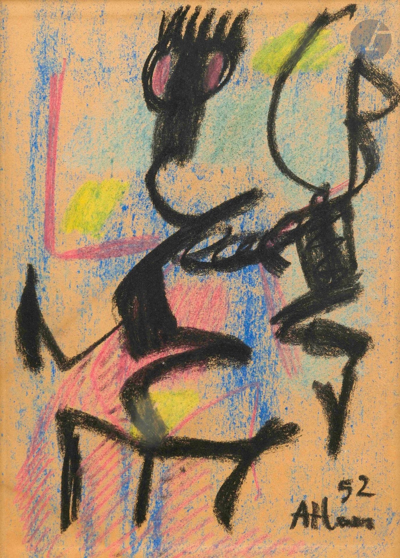 Jean-Michel Atlan | 1,144 Artworks at Auction | MutualArt