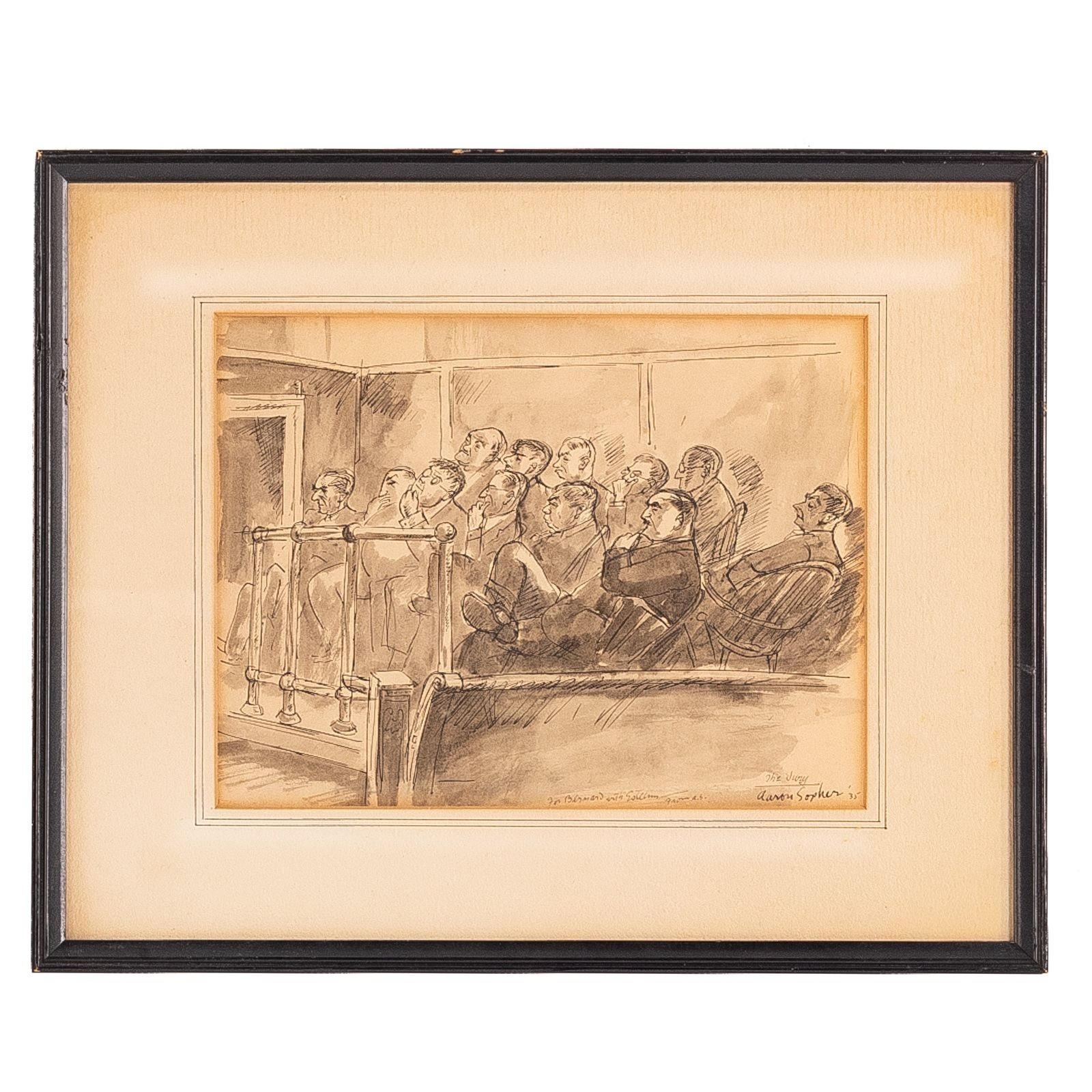 Aaron Sopher | The Jury (35) | MutualArt
